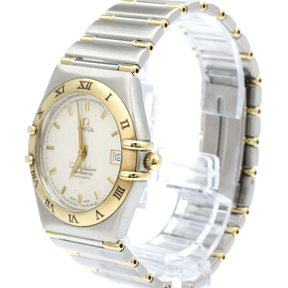 Omega Constellation Automatic Stainless Steel and Yellow Gold 35